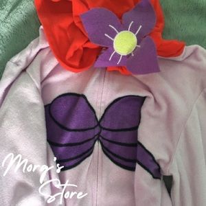 ariel little mermaid onesie disney